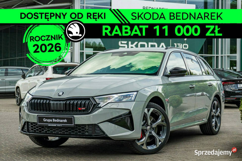 koda Octavia Combi RS 20 TSI 265 DSG IV 2020 immobilizer Łódź sprzedam