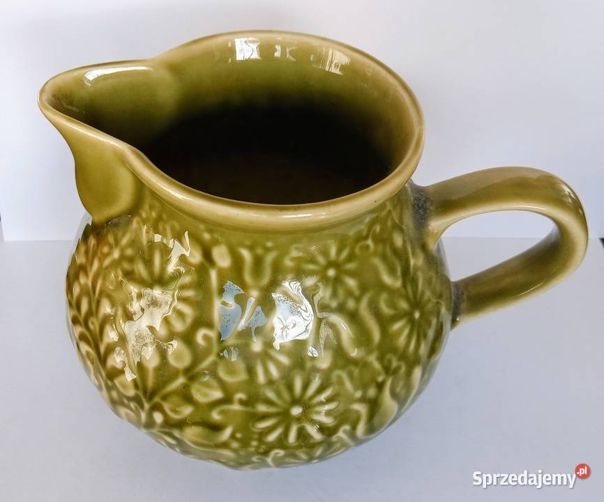 Dzbanek Flora z byłego GDR Lata 6070 te13x18