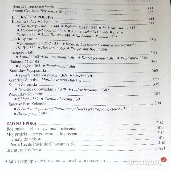 Barwy epok 2 Kultura i literatura W Bobiński A Pozostałe Chełm