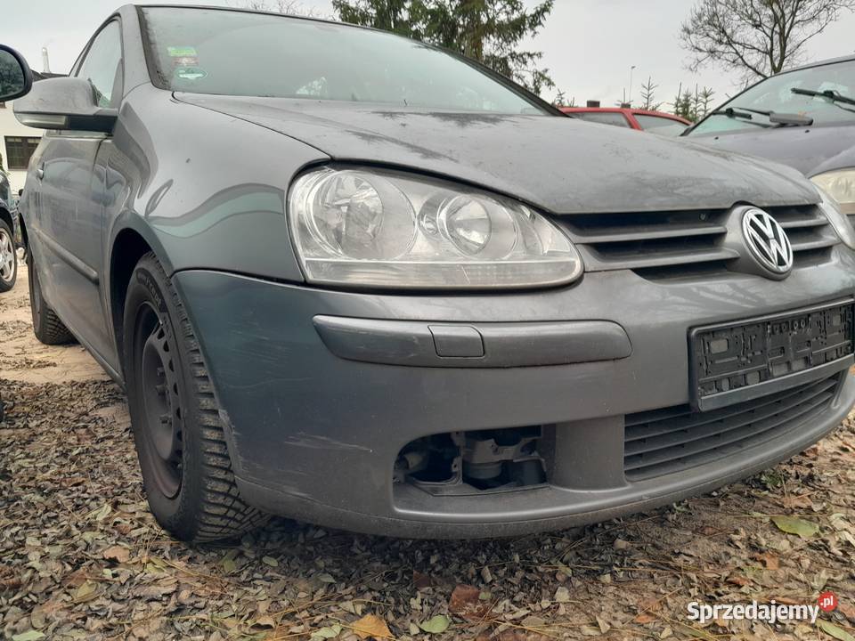 VW GOLF V 14 16V 04r z de 3drzwi BCA LA7T welurowa tapicerka Wronki