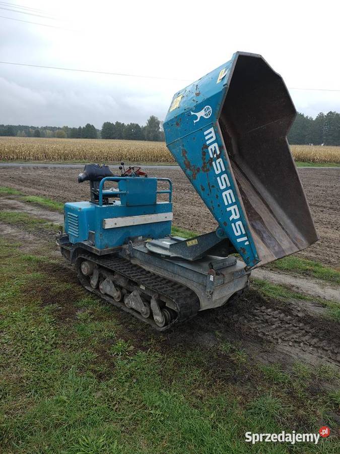 Wozidło Budowlane Gąsienicowe 1t wielkopolskie Kalisz