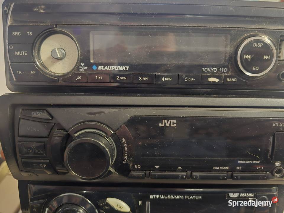 OKAZJA 5x Radio samochodowe JVC Kenwood Słomniki