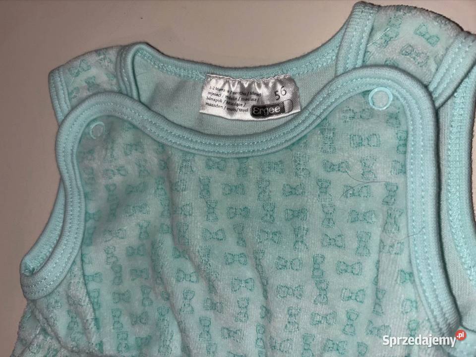 Ergee Dziecięca welurowa sukienka 03 miesiące Sukienki i spódniczki Kraków