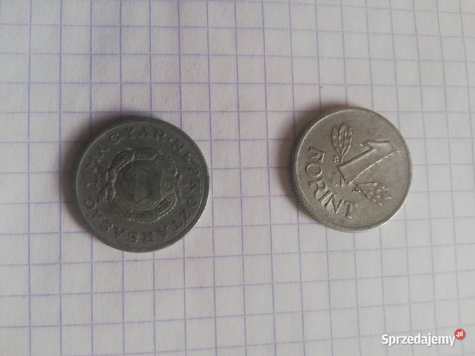 Moneta 1 forinty 2 sztuki Łódź sprzedam