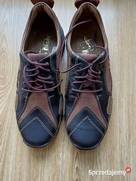 Buty męskie skórzane nowe Półbuty Kłobuck