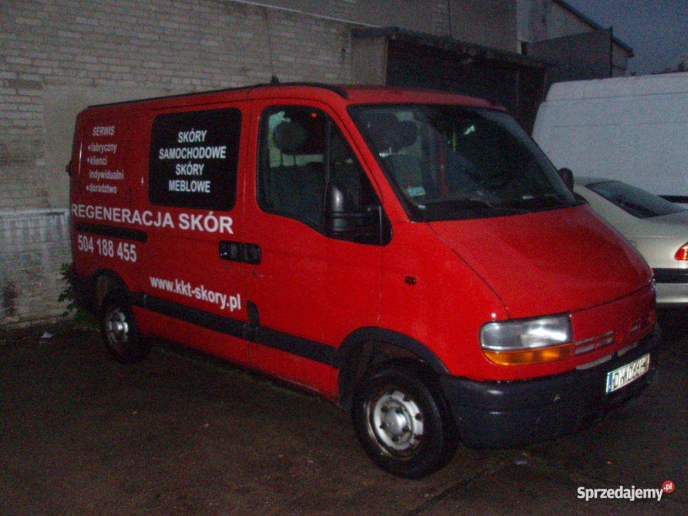 Renault Master 2000 r Czerwony Krótki Niski 210 Wrocław