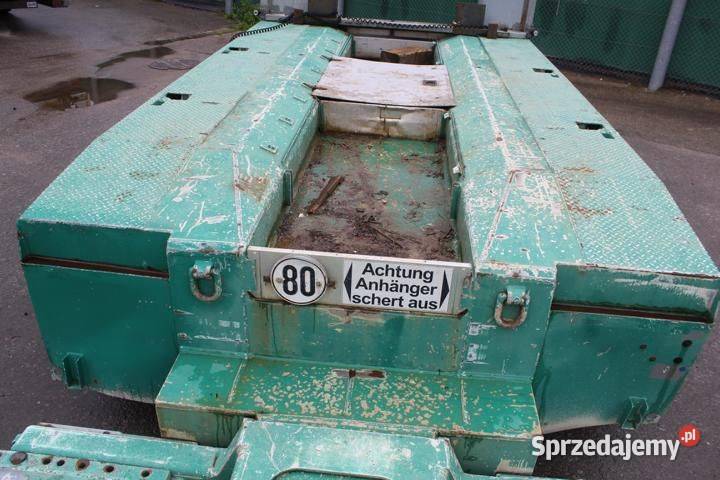 Naczepa do przewozu maszyn Tiefbet 3osiowa Warszawa sprzedam
