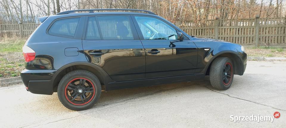 BMW X3 I E83 20d 177 08r Automat 218kkm skóra kurtyny powietrzne Sosnowiec
