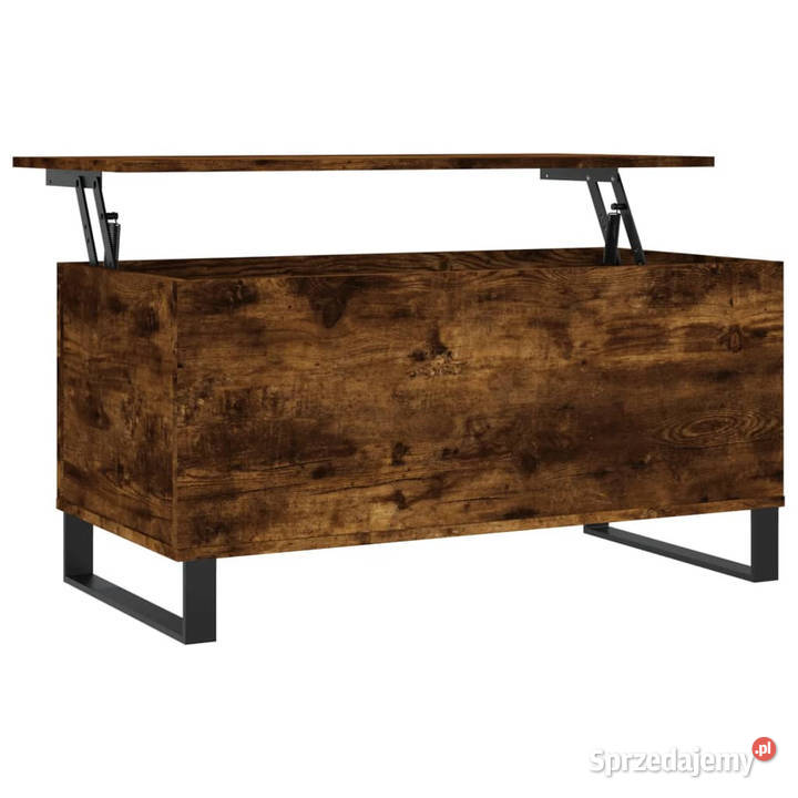 Stolik kawowy przydymiony dąb 90x445x45 WM830985 Warszawa sprzedam