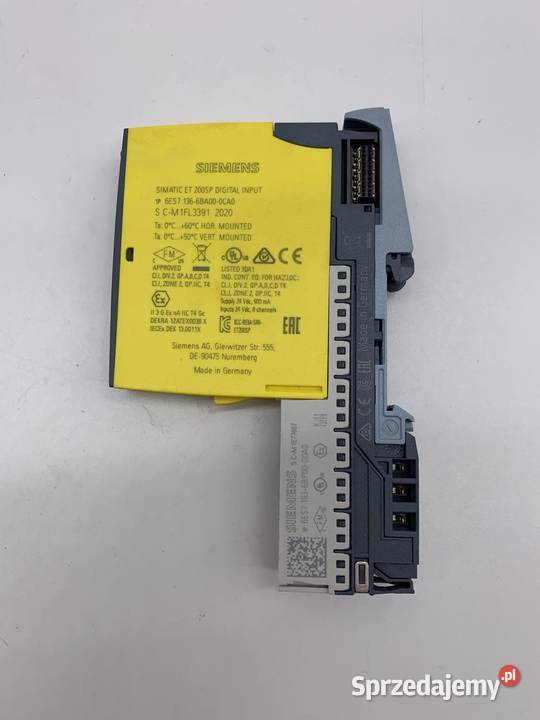 Siemens 6ES7 1366BA000CA0 6ES7 1936BP000DA0 Warszawa