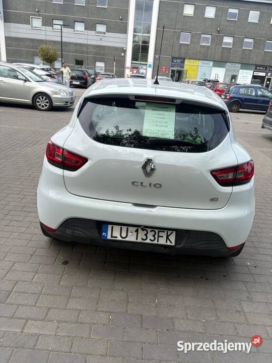 Renault Clio 15 dci mały oryginalny przebieg centralny zamek Lublin