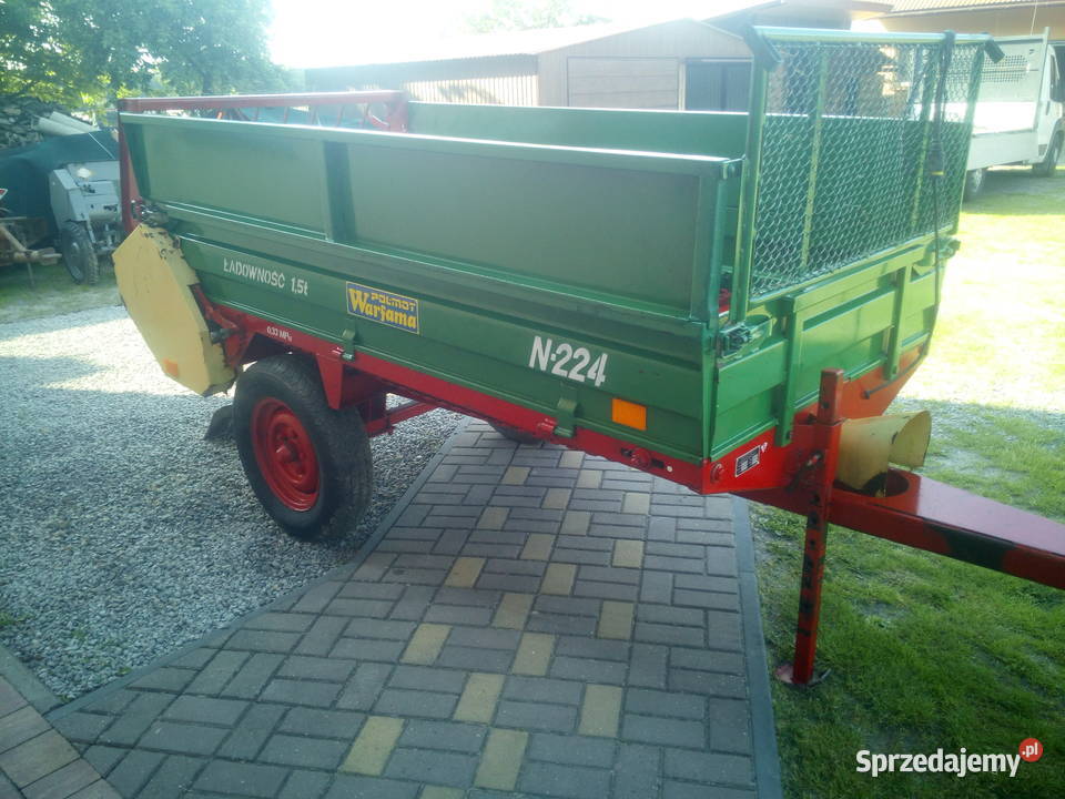 Rozrzutnik obornika Agromet Warafama 15 t NOWY nieuszkodzony Kolbuszowa