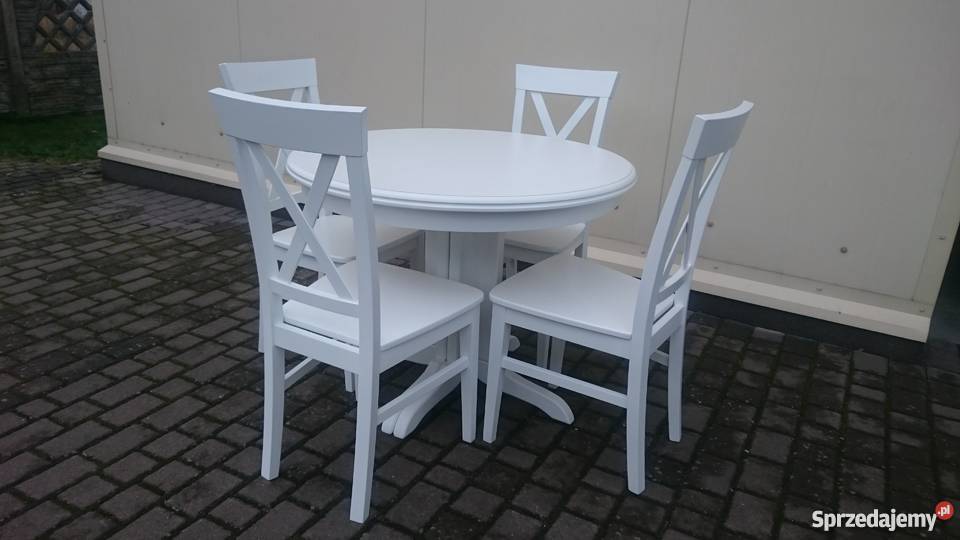 Krzesło prowansalskie skandynawskie krzyżak Poznań