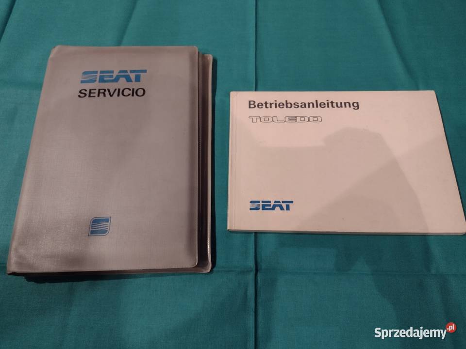 SEAT TOLEDO 1 Instrukcja Obsługi książka Łódź