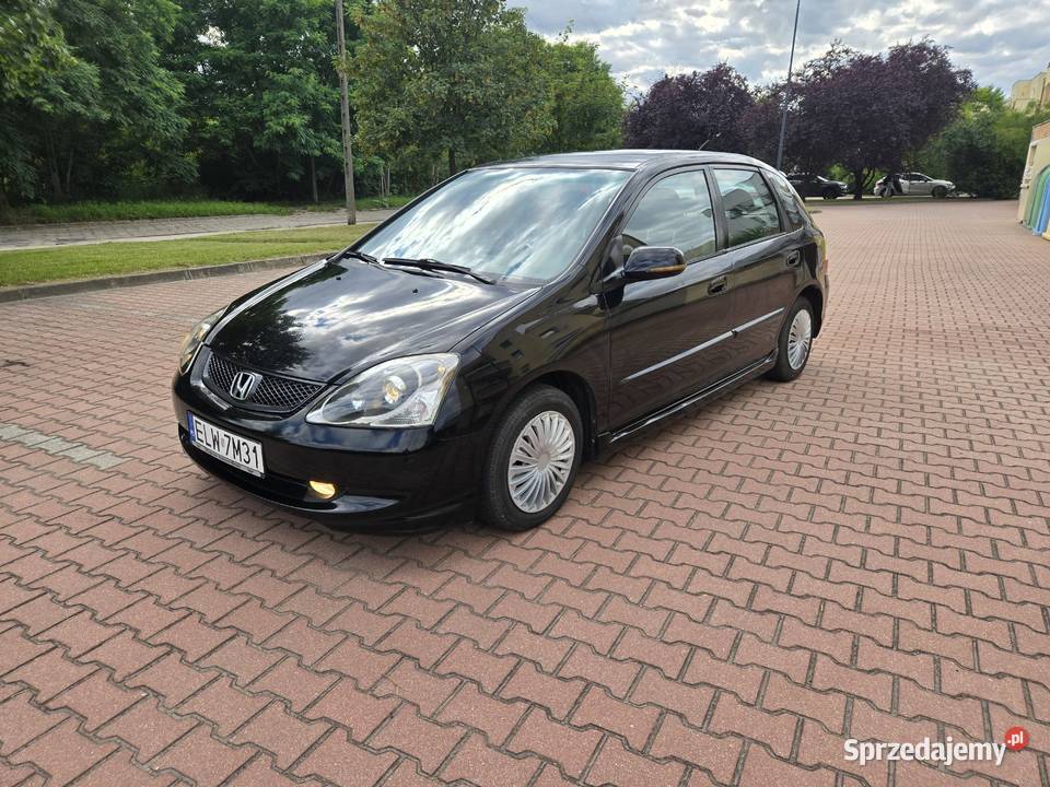 Honda Civic 14 z gazem 2005 długie opłaty manualna Łódź