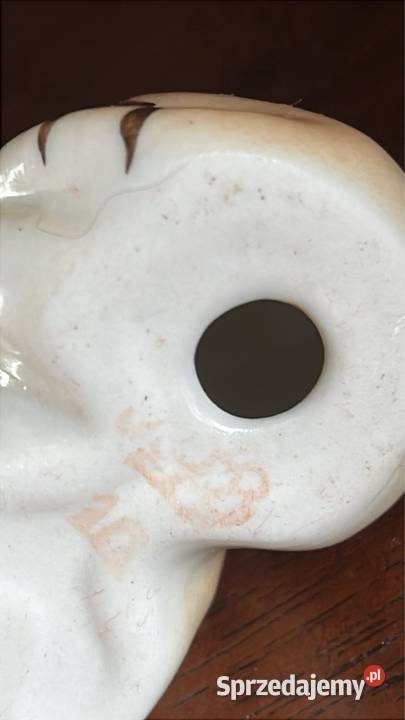 Figurka Tygrysek Lomonosov Lfz ZSRR lata 80 XX w Porcelana i szkło Gdańsk