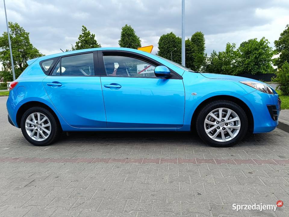 Mazda 3 II 16 16V 105 2010 183000 z Niemiec welurowa tapicerka Przeworsk