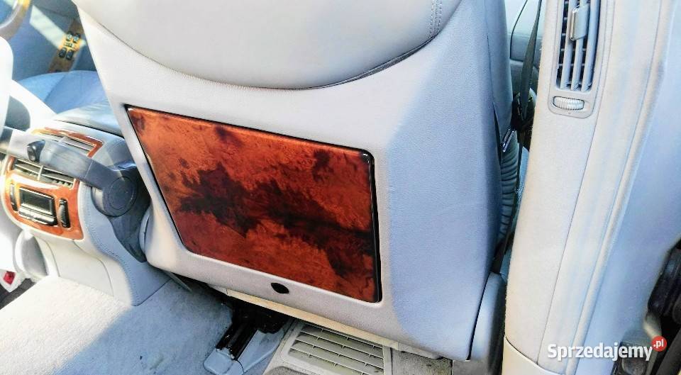 Stolik fotela drewno Mercedes S W220 Osielsko sprzedam