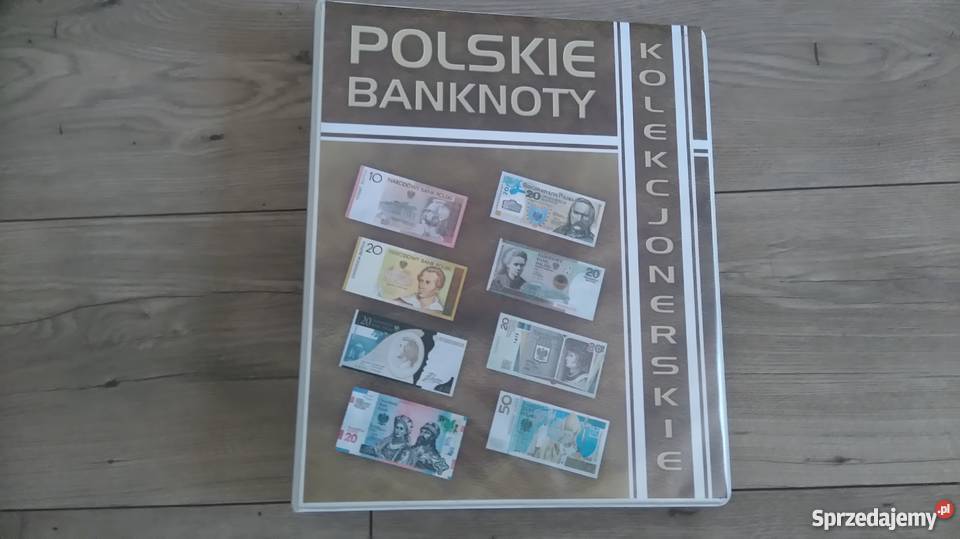 ALBUM POLSKIE BANKNOTY KOLEKCJONERSKIE