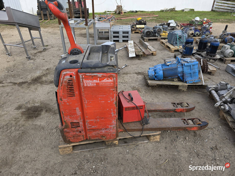 Wózek widłowy elektryczny LINDE udźwig 3 t 2015