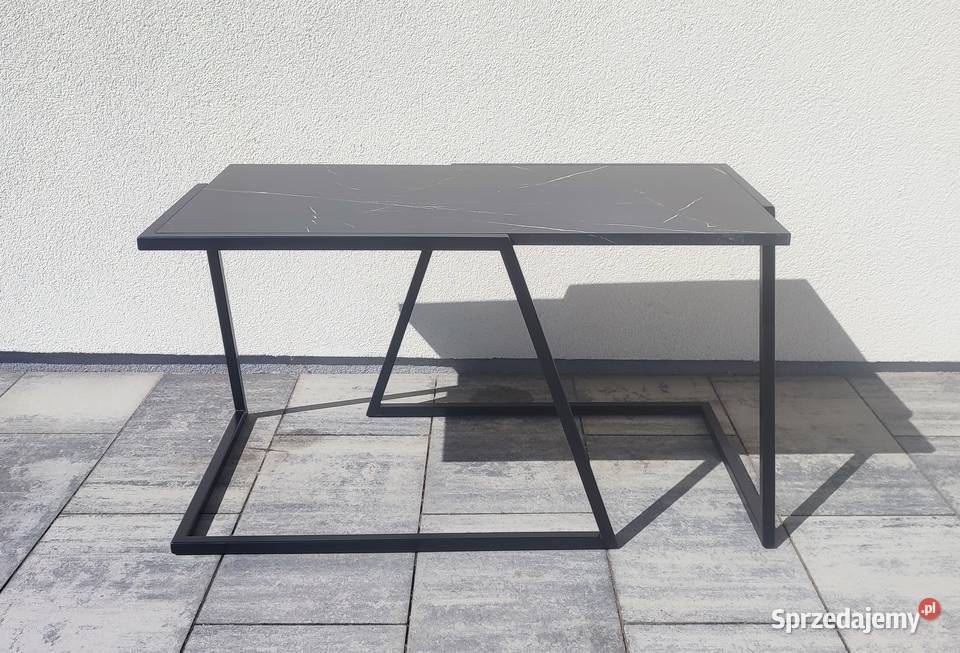 Stolik kawowy 500x900x500 Czarny Marmur lubelskie Łuków