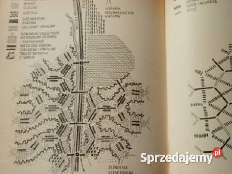 Koncepcja zabudowy miasta S Koziński 1974 miasto łódzkie