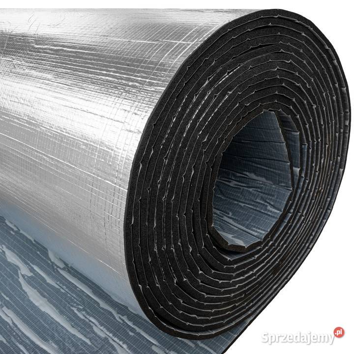 Mata pianka gumowa termoizolacyjna z aluminium dostawcze Łąki