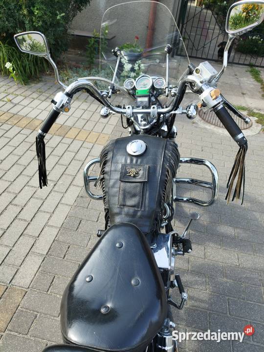 Motorower Chopper Kingway kupiony w Polsce Kock