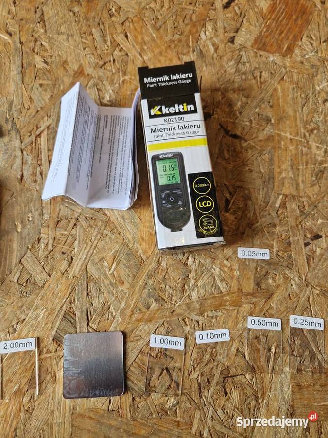 Miernik grubości lakieru LCD tester powłoki