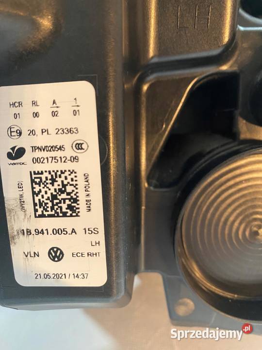 LAMPA LEWA PRZÓD VW ID4 ID4 FULL LED 11B941005A sprzedam
