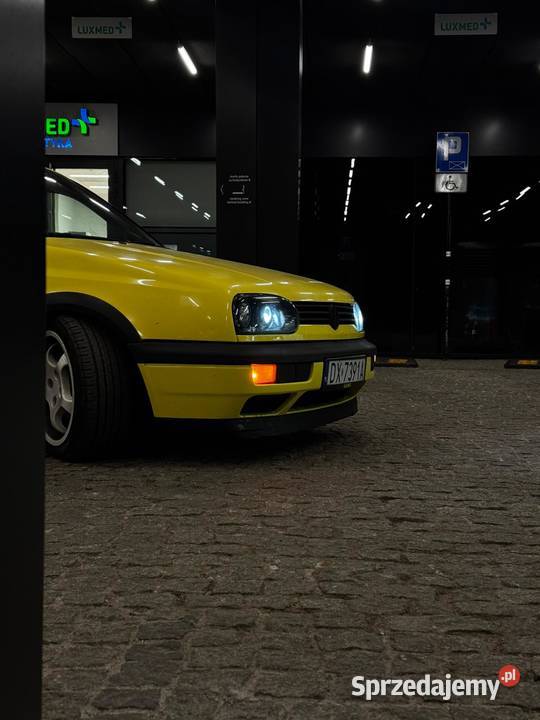 Golf MK3 Joker żółty nie spotykany zamiana Wrocław sprzedam