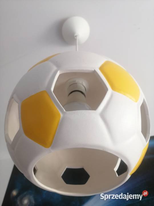 Lampa wisząca dziecięca Piłka nożna Ceramika dolnośląskie Dobrzykowice