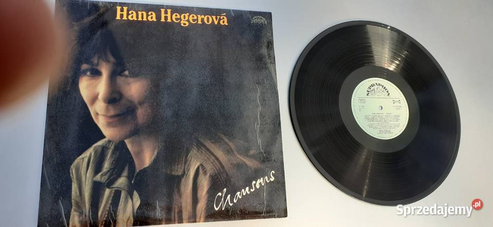 Hana Hegerova Chansonswinyl vintage pamiątka PRL płyta winylowa Tuszkowo