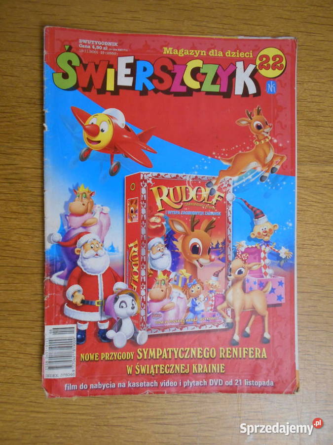 Świerszczyk 22 2553 2001 Rok wydania 2001 lubelskie Parczew