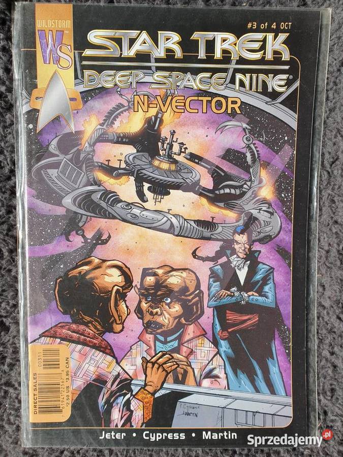 Star Trek zestaw 3 komiksów Wild Storm USA Gdynia