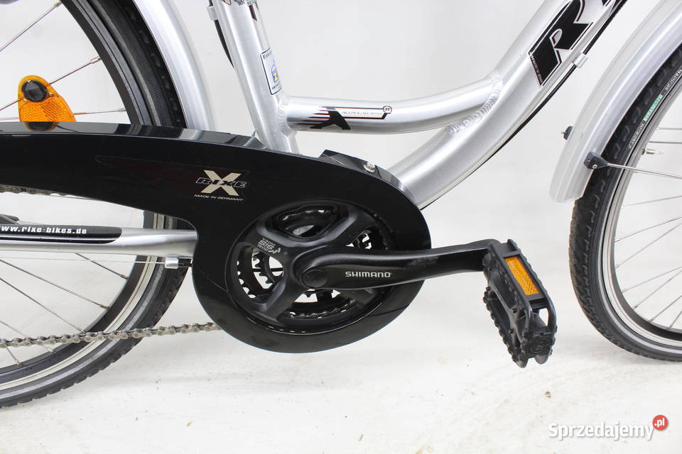 Aluminiowy rower miejski RIXE 24 Biegi DEORE LX Milicz