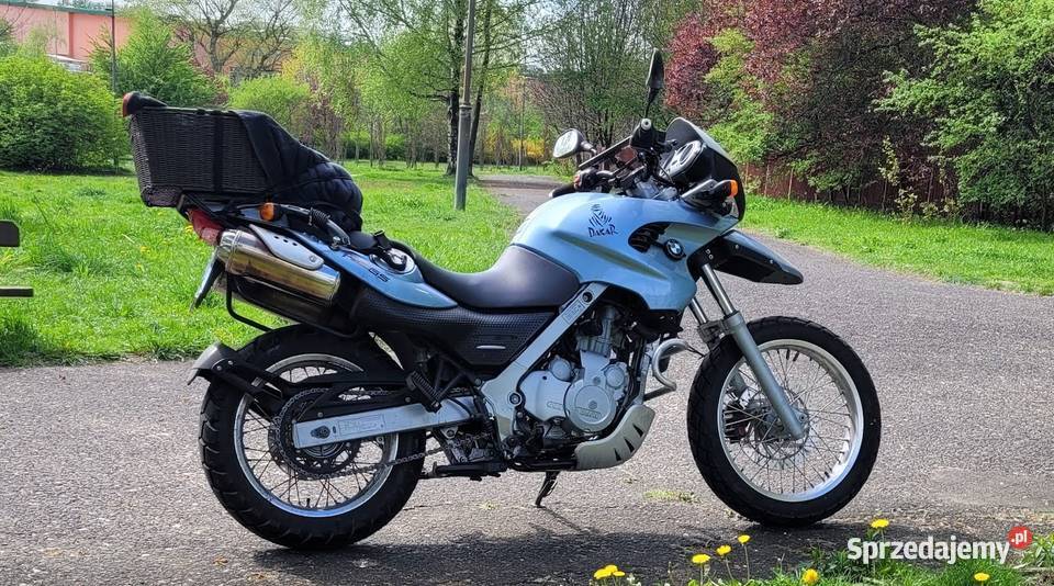 BMW F650 GS garażowany