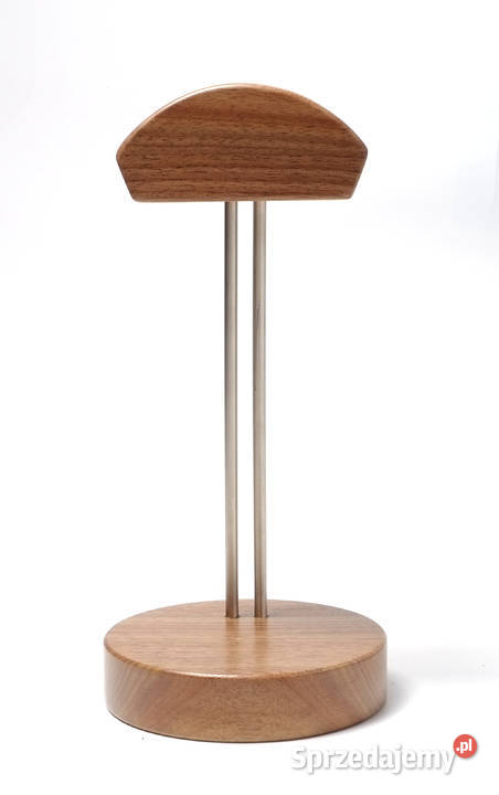 Statyw podstawka stojak na słuchawki drewno lubelskie Lublin
