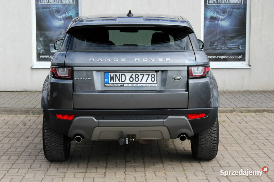 Land Rover Range Rover Evoque 4x4 SalonPL 150 mazowieckie Sokołów sprzedam