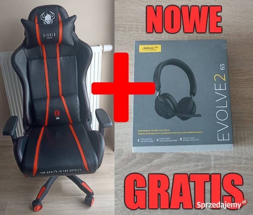 Fotel DIABLO CHAIRS XOne 20 King Size Jabra Wrocław sprzedam