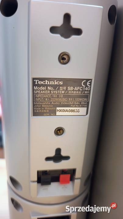 Zestaw kina domowego Technics subwoofer aktywny Kępno