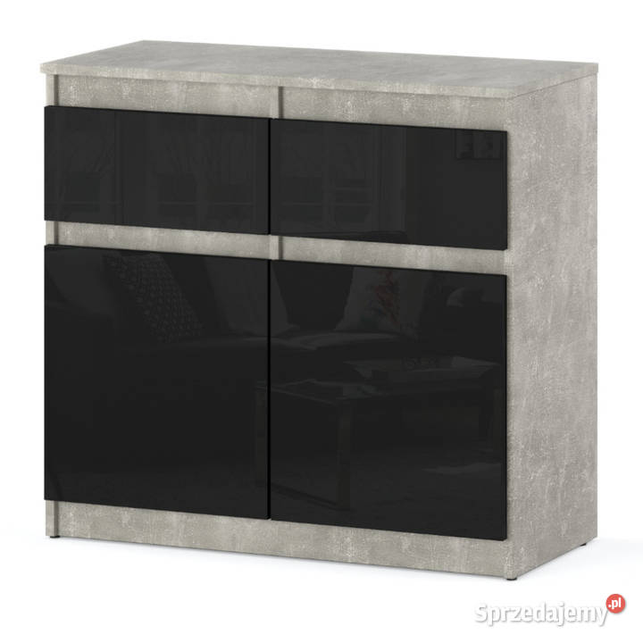 Komoda Młodzieżowa Nowoczesna 80 2 Szuflady warmińsko-mazurskie