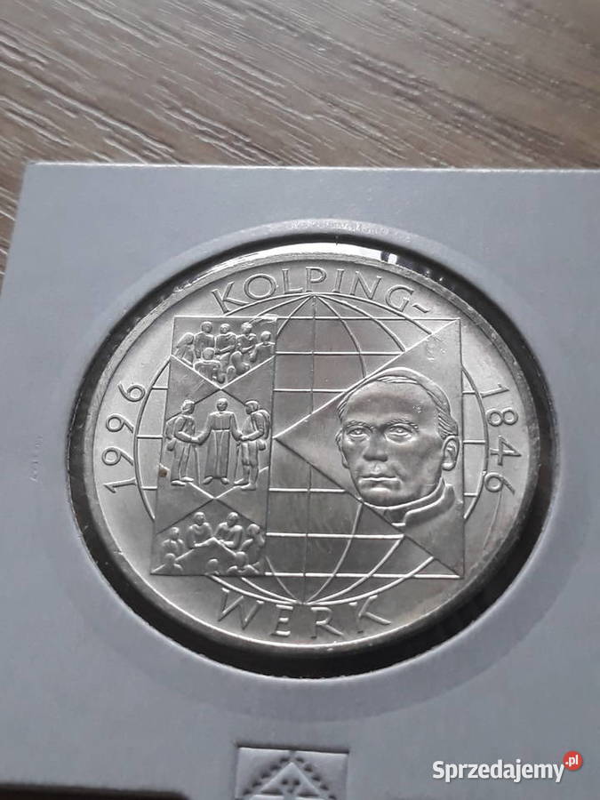 10 Marek KolpingWerk Niemcy 1996 rmen A mennicze Kolekcje wielkopolskie