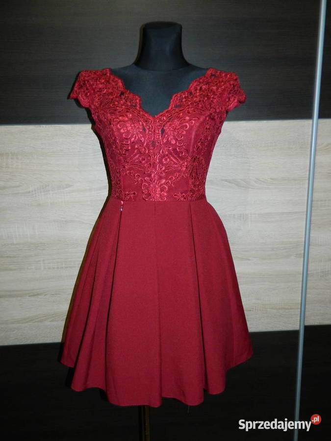 Bicotone efektowna sukienka 34 kolorowy Trzebinia sprzedam