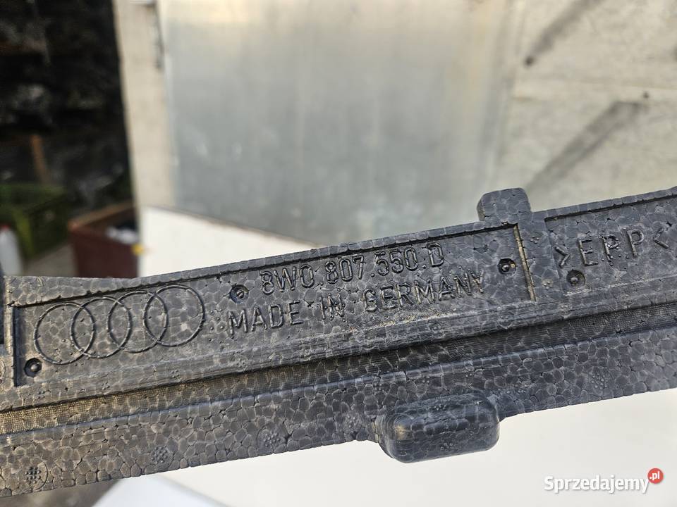 AUDI A4 B9 8W0 ABSORBER ZDERZAKA PRZÓD