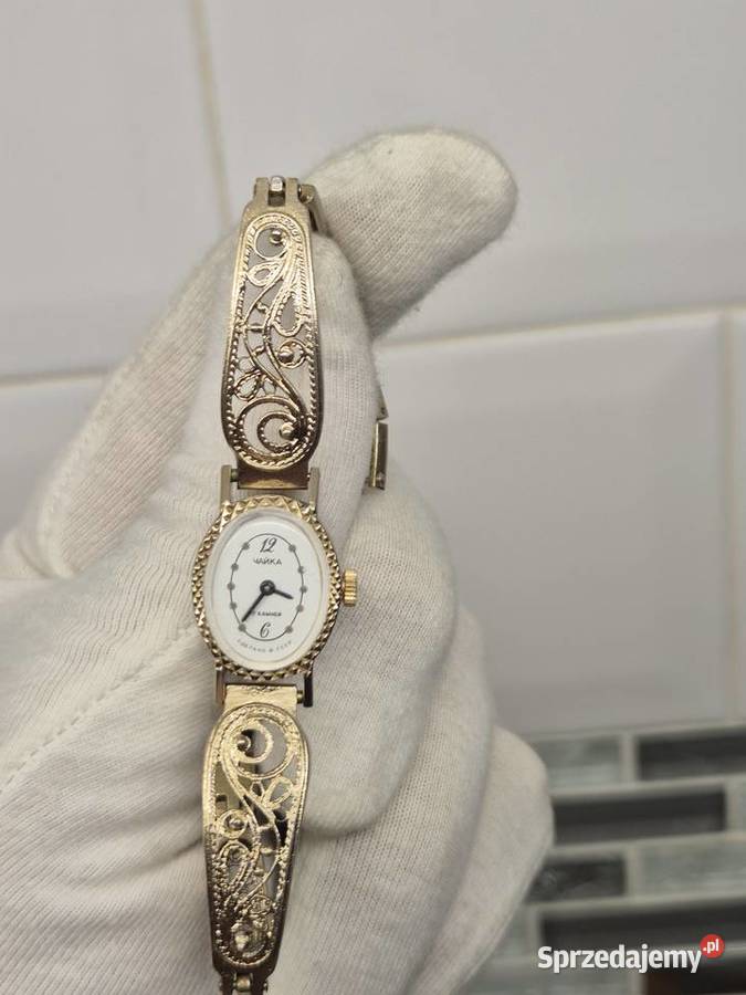 Damski ażurowy zegarek Czajka Damskie Damskie śląskie Chorzów