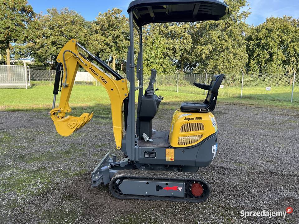 Minikoparka JAPAN 1000 silnik Kubota Gunter Gąsiennice Poniatowa sprzedam
