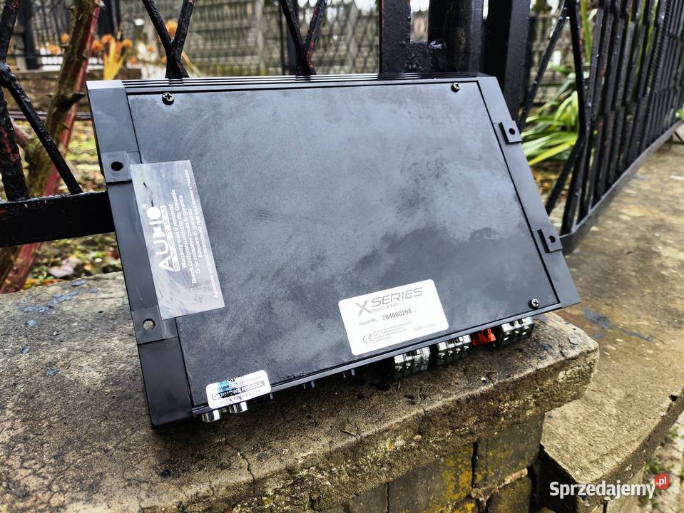 Wzmacniacz samochodowy 4 kanałowy Audio System Niegowonice