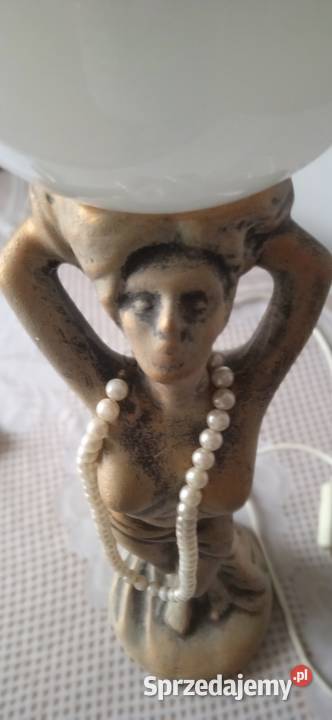 Stara lampa ŁK kamionkowa