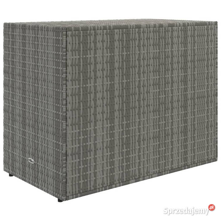 Szafka ogrodowa szara 100x555x80 rattan PE sprzedam